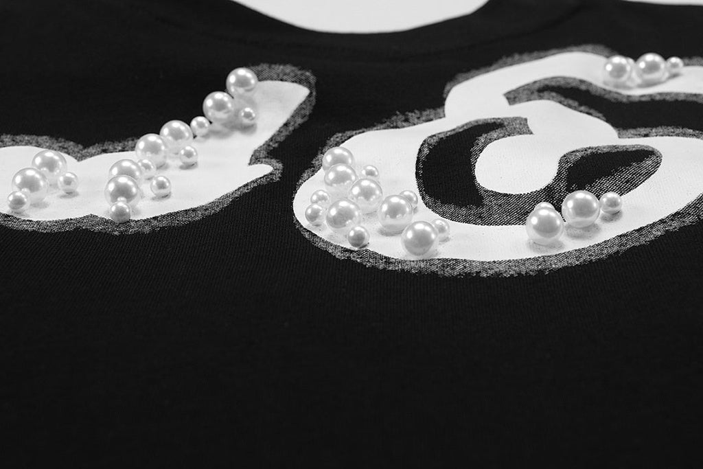 Mixed Emotion Cropped Graphic Tee