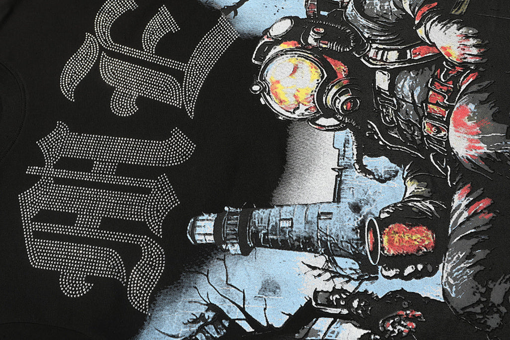 Mixed Emotion Illustrated Graphic Tee