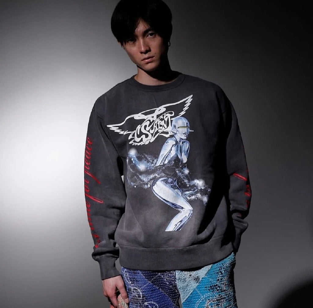 Saint Michael ST147 Cupid Angel Graphic Sweatshirt