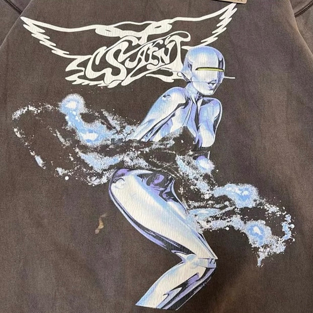 Saint Michael ST147 Cupid Angel Graphic Sweatshirt