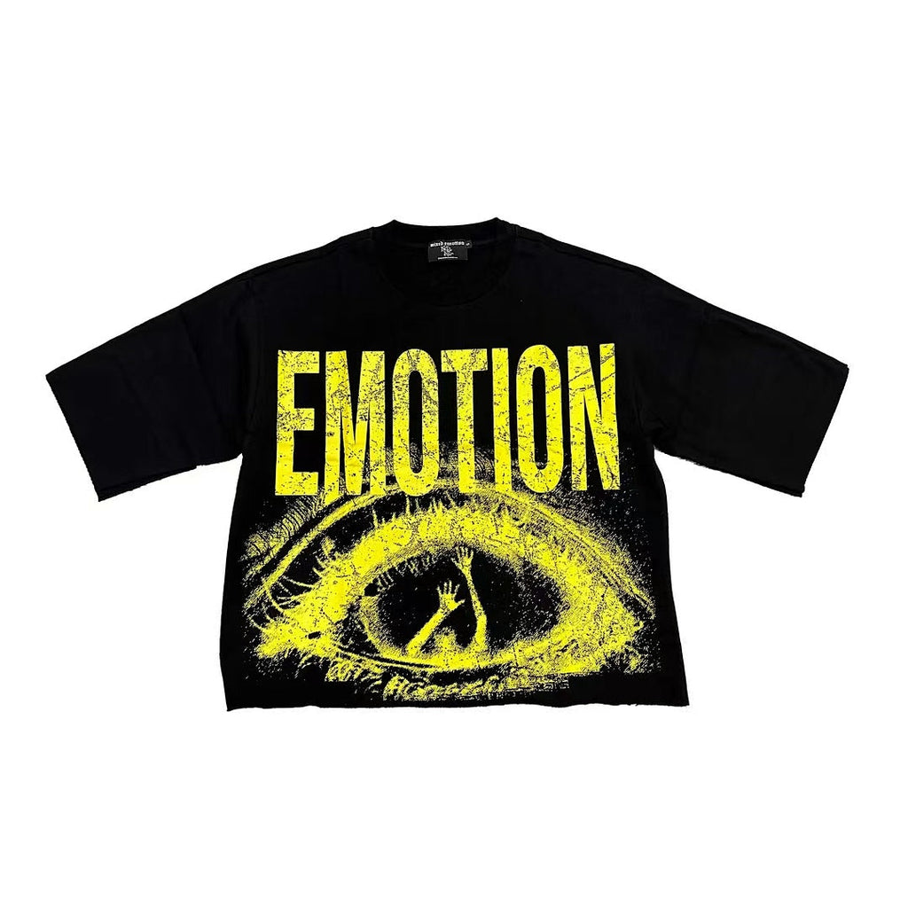 Mixed Emotion Graphic Skull Tee