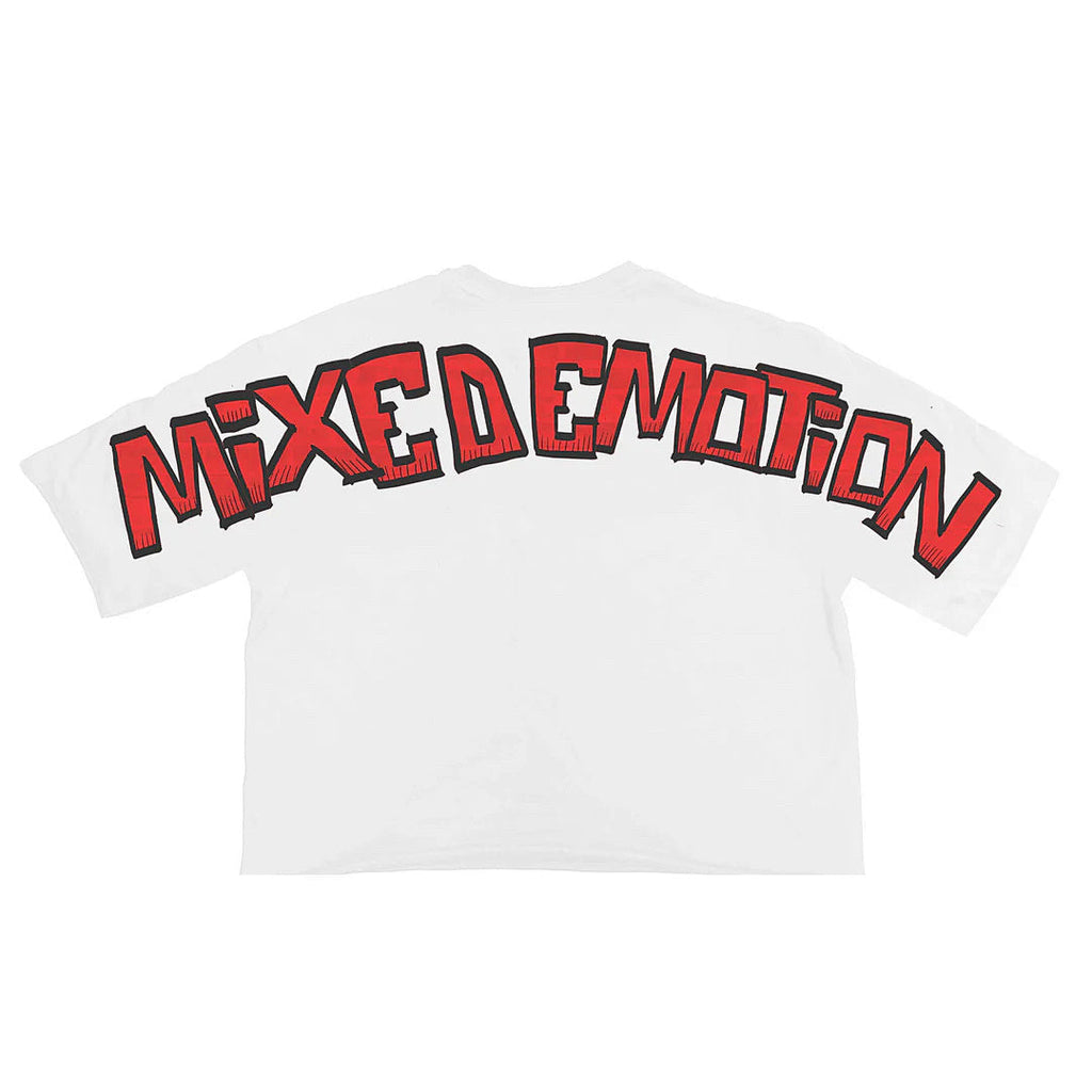 Mixed Emotion Graphic Skull Tee