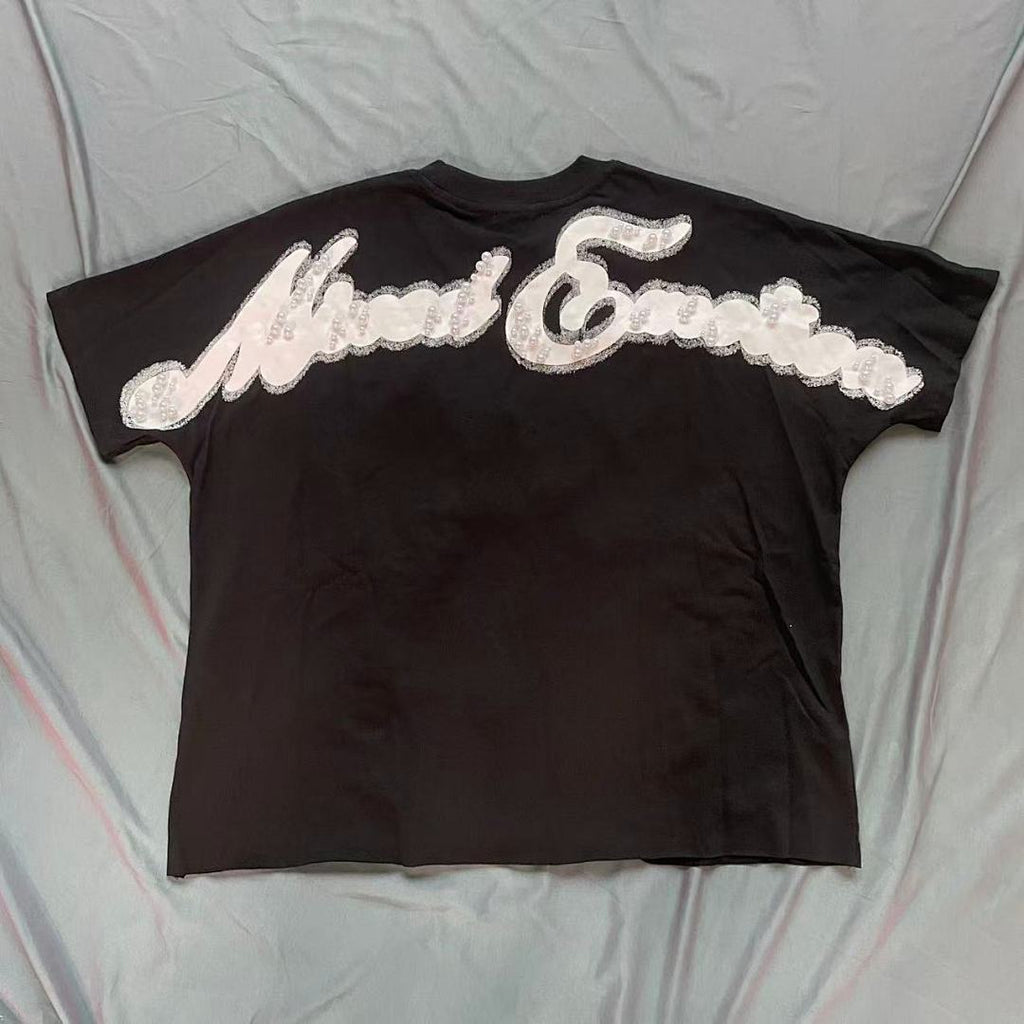 Mixed Emotion Cropped Graphic Tee