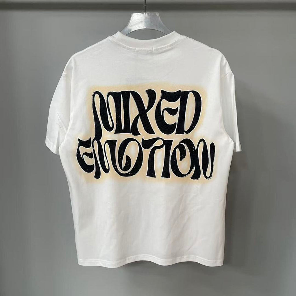 Mixed Emotion Graphic Portrait Tee