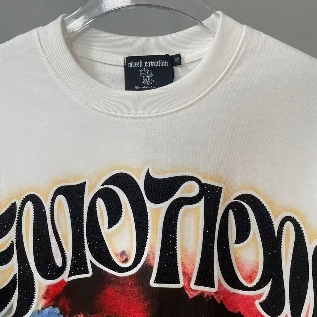 Mixed Emotion Graphic Portrait Tee