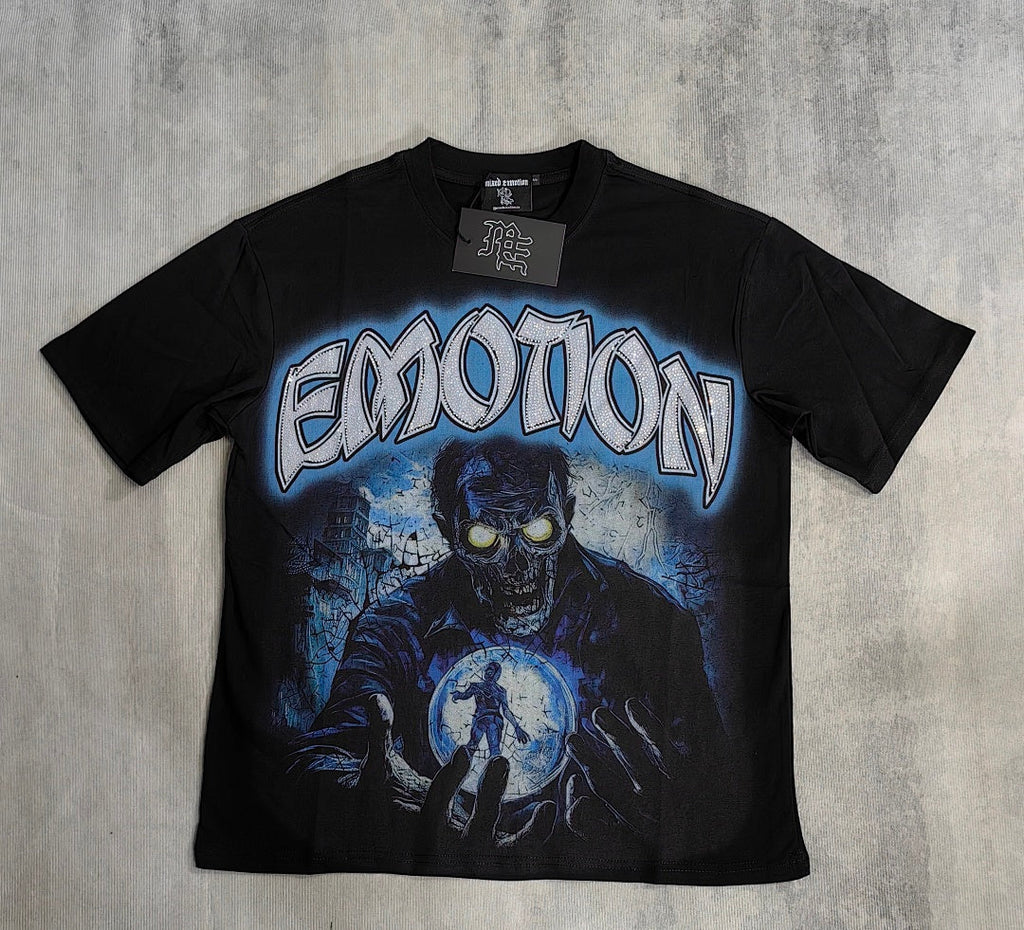 Mixed Emotion Illustrated Graphic Tee