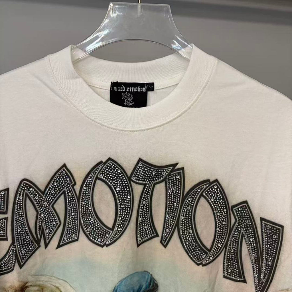 Mixed Emotion Angel Graphic Tee