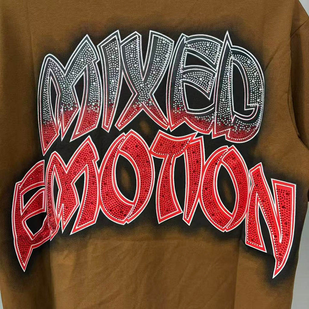 Mixed Emotion Graphic Vintage Tee