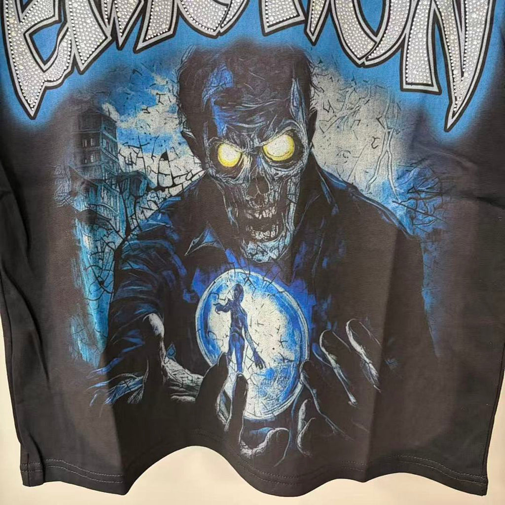 Mixed Emotion Illustrated Graphic Tee