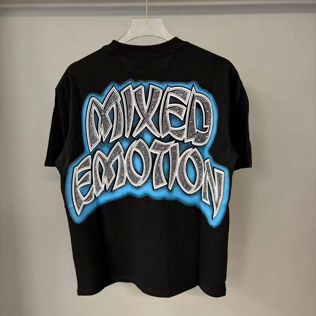 Mixed Emotion Illustrated Graphic Tee