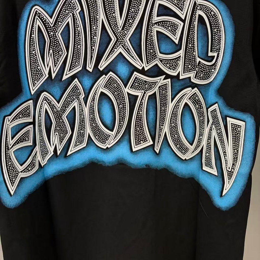 Mixed Emotion Illustrated Graphic Tee