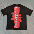 Mixed Emotion Layered Lettering Graphic Tee