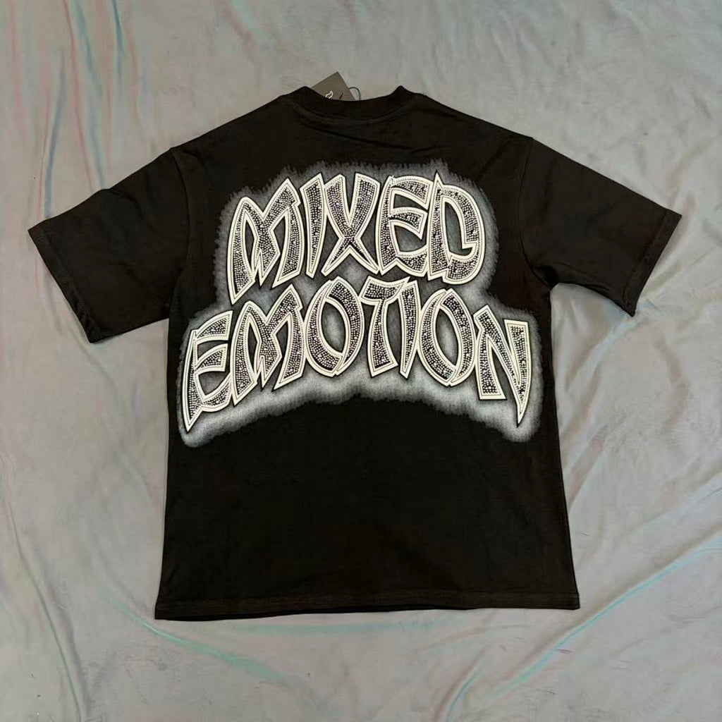Mixed Emotion Dynamic Character Graphic Tee