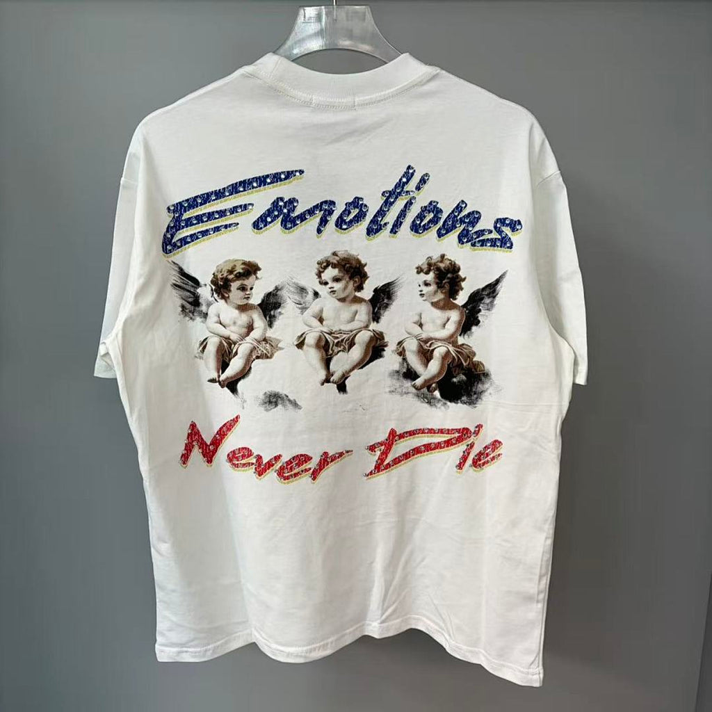 Mixed Emotion Illustrated Typography Tee
