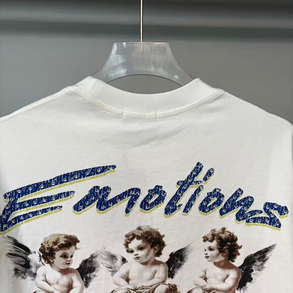 Mixed Emotion Illustrated Typography Tee
