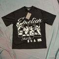 Mixed Emotion Layered Figure Graphic Tee