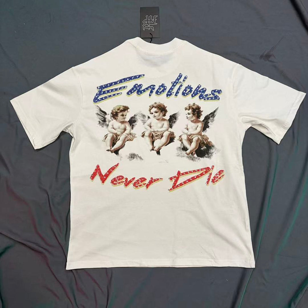 Mixed Emotion Illustrated Typography Tee