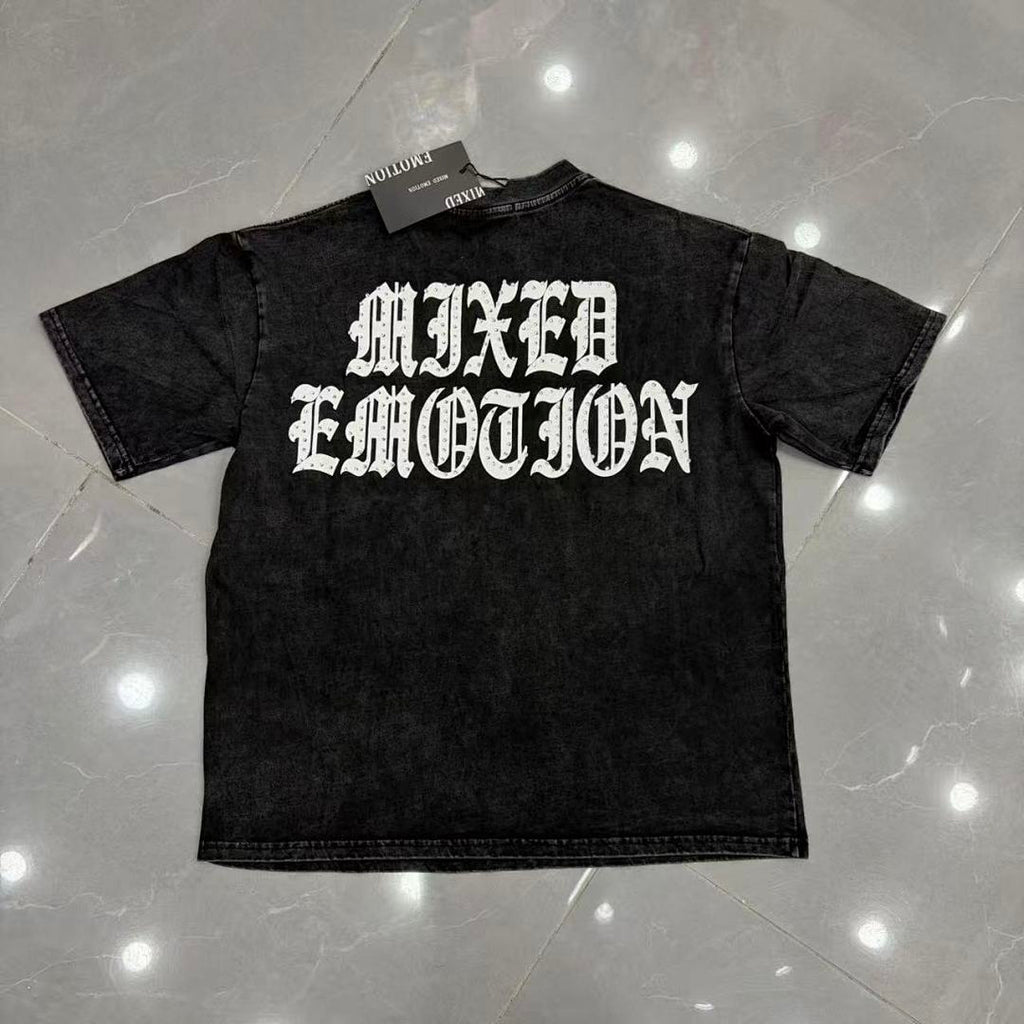Mixed Emotion Retro Photo Graphic Tee