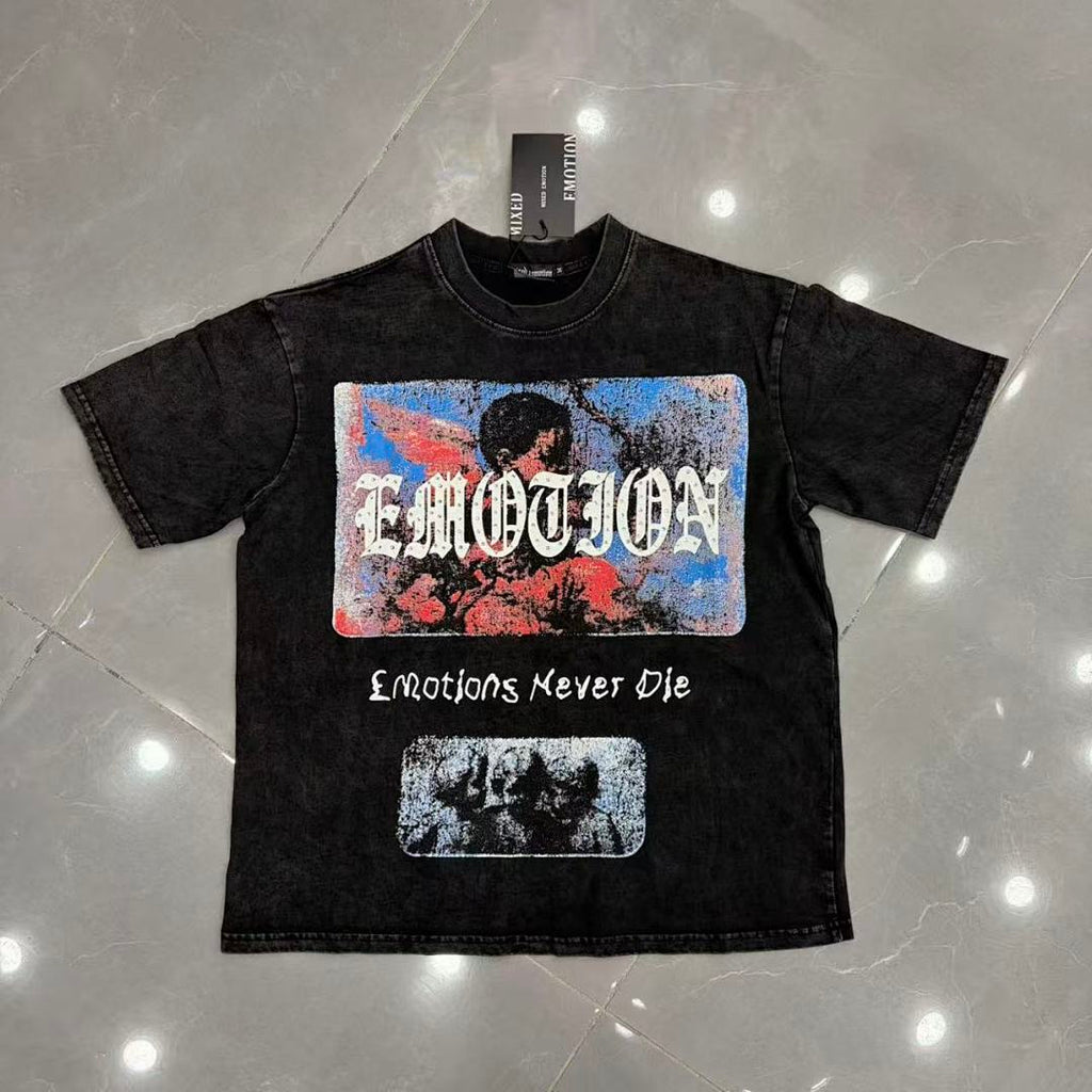 Mixed Emotion Retro Photo Graphic Tee