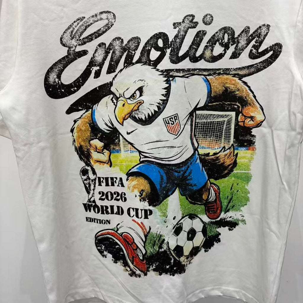 Mixed Emotion Cartoon Collage T-Shirt