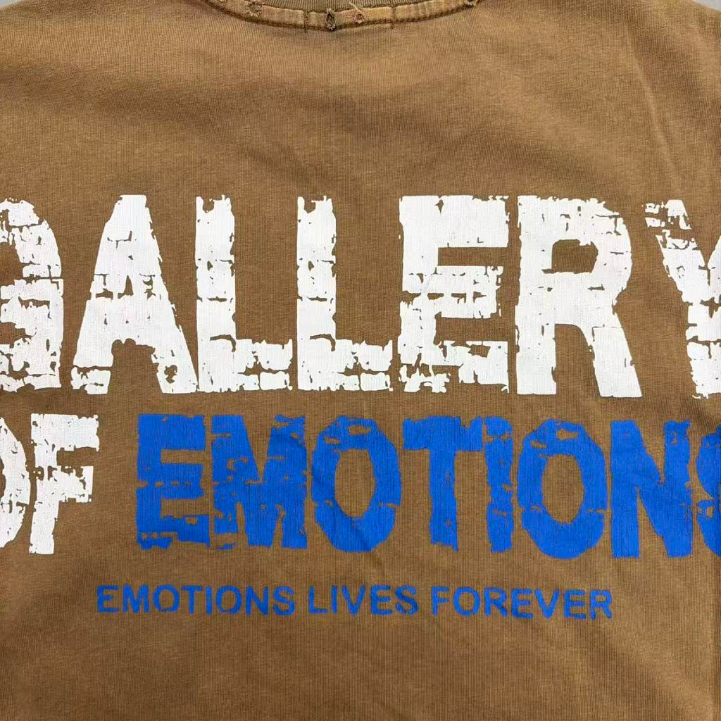 Mixed Emotion Portrait Graphic T-Shirt