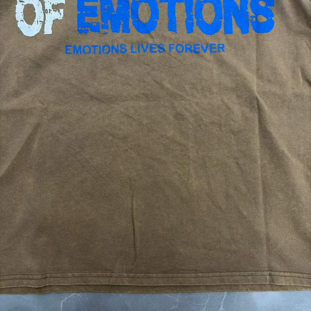 Mixed Emotion Portrait Graphic T-Shirt