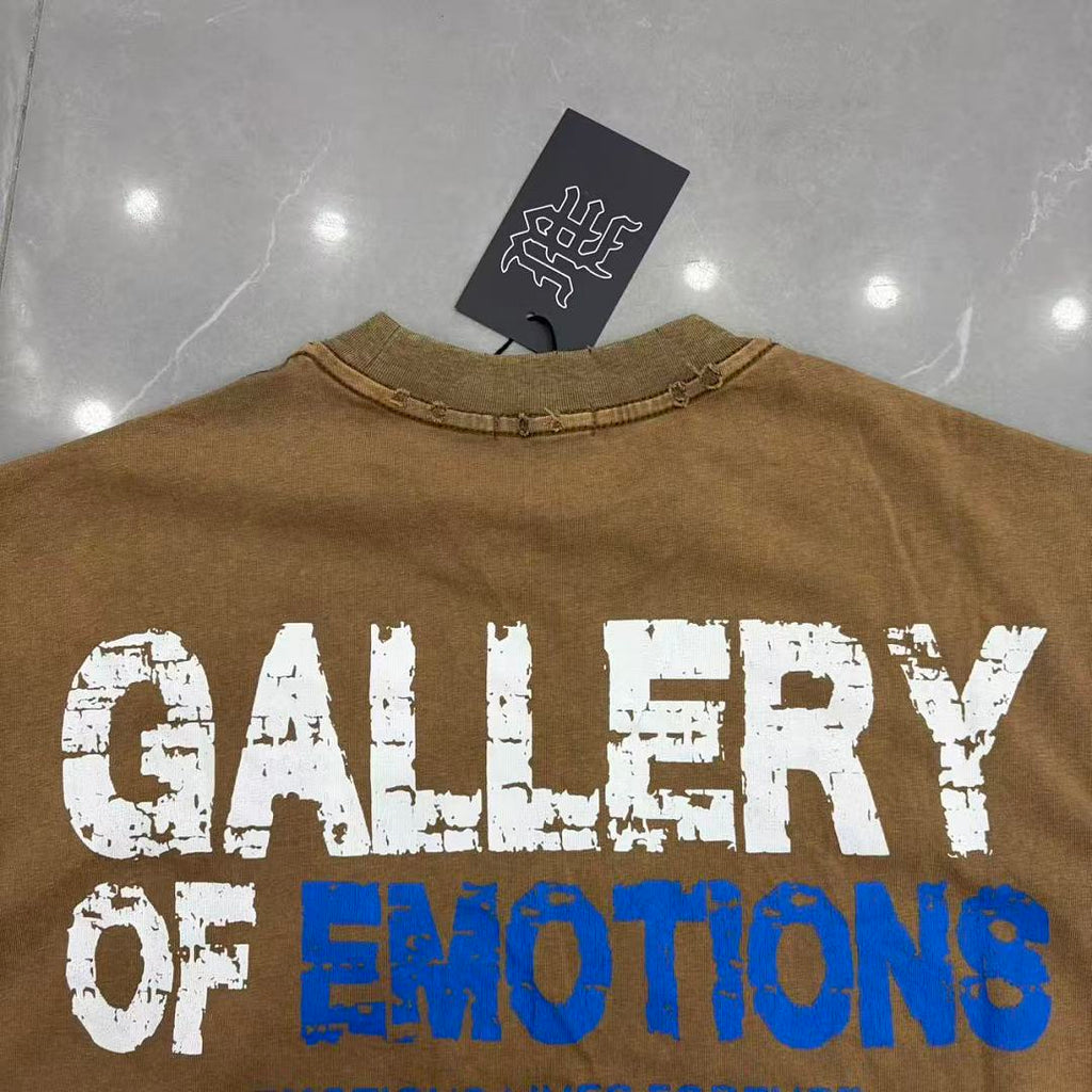 Mixed Emotion Portrait Graphic T-Shirt