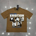 Mixed Emotion Portrait Graphic T-Shirt