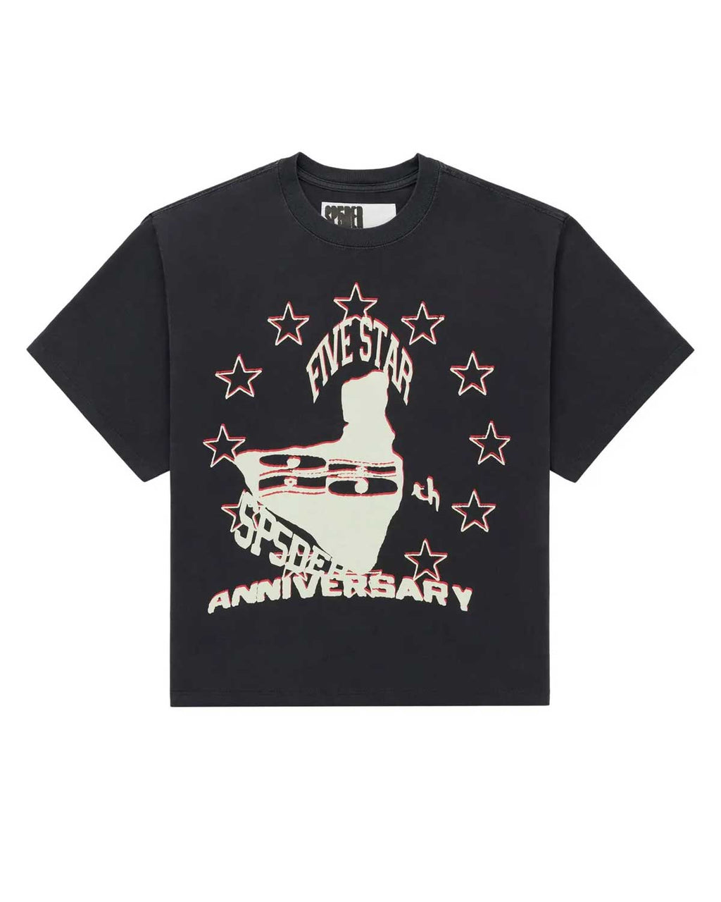 Sp5der Anniversary Tee Black