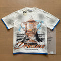 VALEFOREVER White Trophy 2008 Championship Vintage Graphic T-Shirt