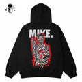 Warren Lotas Mike Red Skull Hoodie - Black