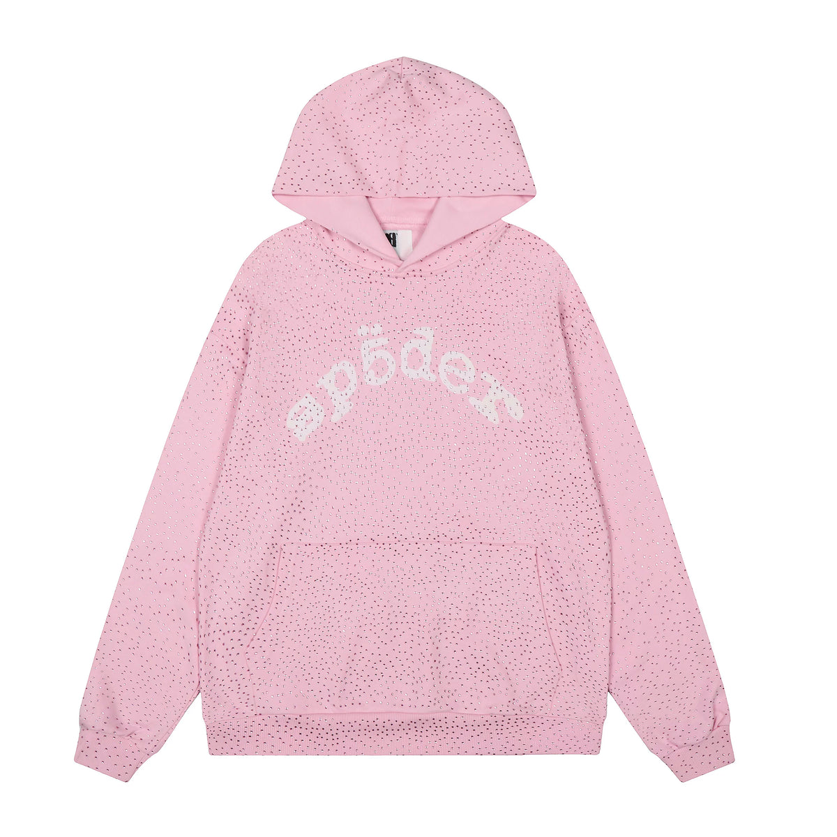 Sp5der Graphic Pullover - Light Pink / Soft Light Fleece