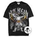 Warren Lotas Hulk Hogan Wrestling T-Shirt - Black