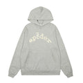 Sp5der Logo Hoodie - Heather Grey / Comfort Light Fleece