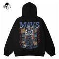 Warren Lotas Mavs Stadium Skull Hoodie - Black