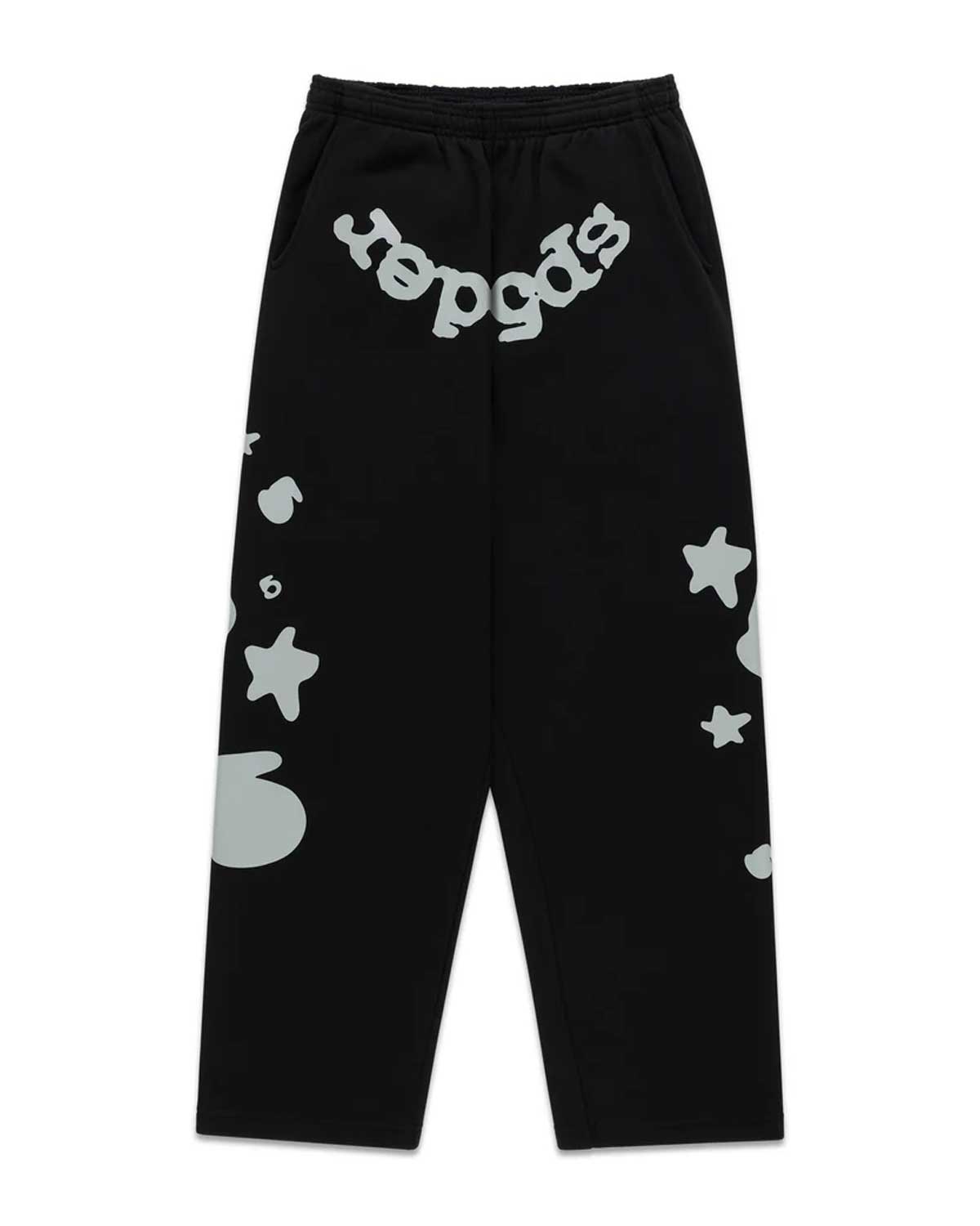 Sp5der Beluga 3M Reflective Sweatpants Black