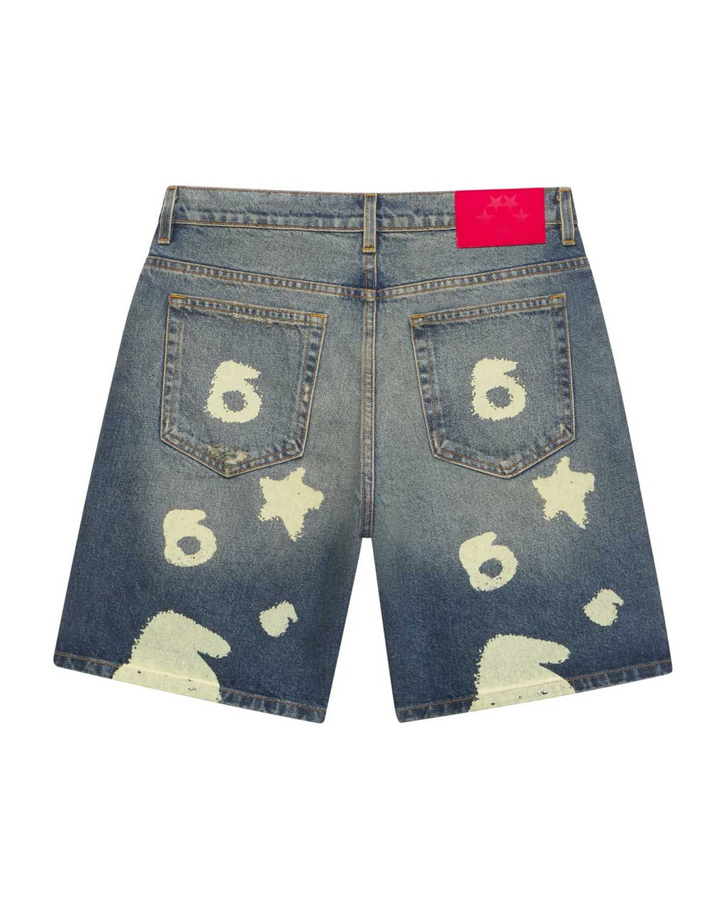 Sp5der Beluga Denim Short Indigo