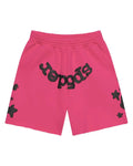 Sp5der Beluga Sweatshorts Pink