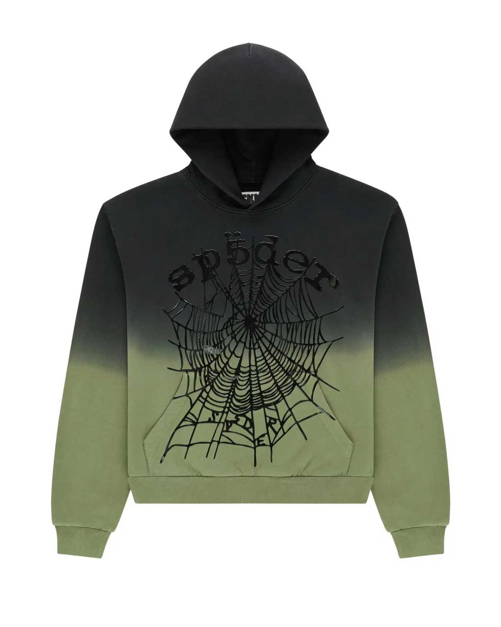 Sp5der OG Web Ombré Hoodie Black