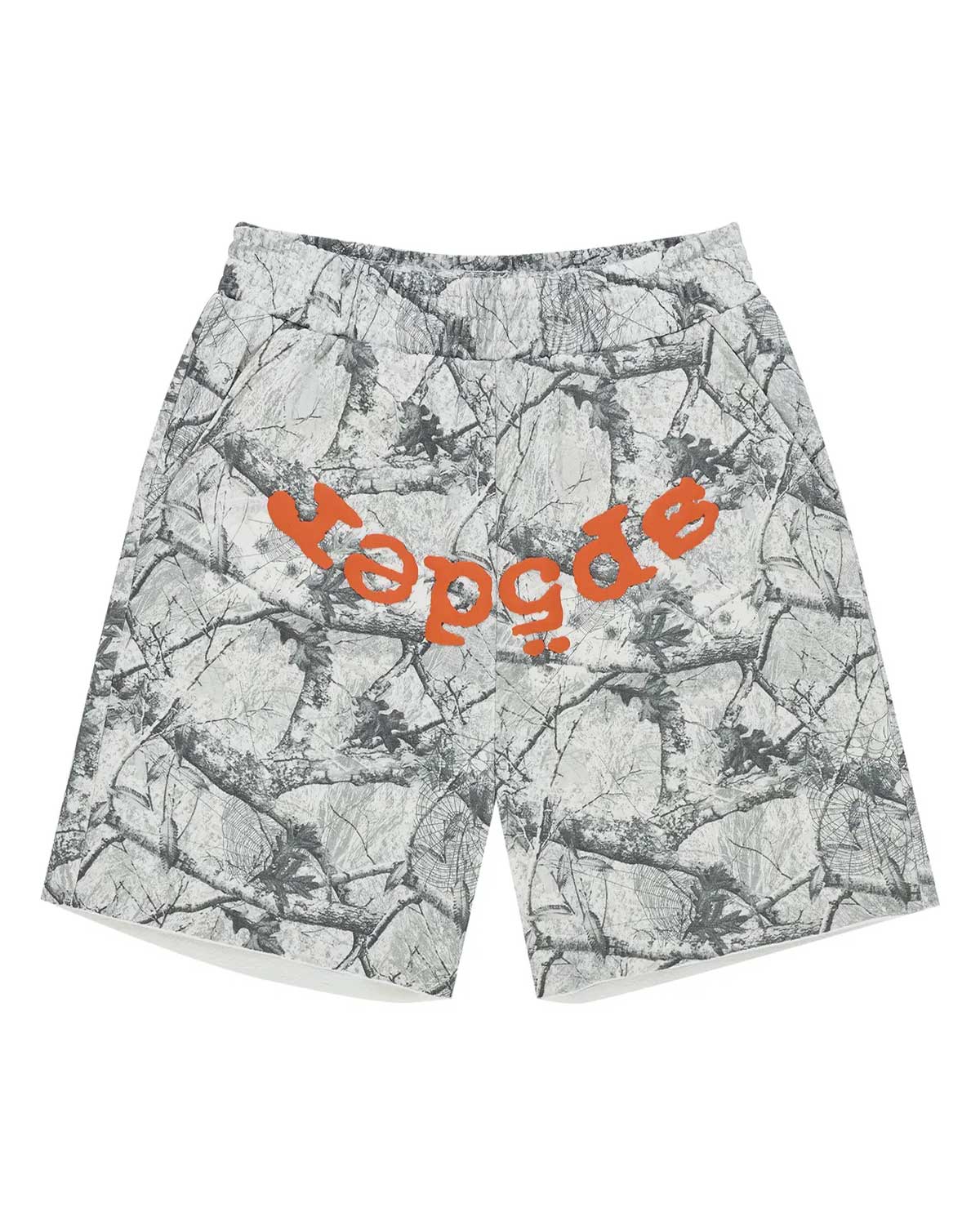 Sp5der Realtree OG Web V2 Sweat Shorts White Camo