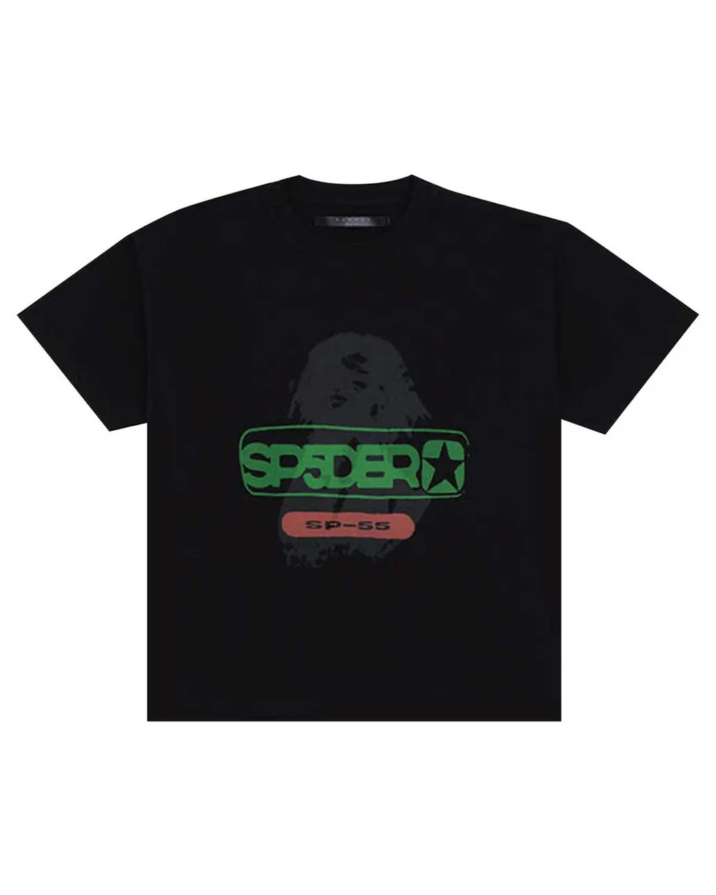 Sp5der Reunion Oversized Tee Black/Green
