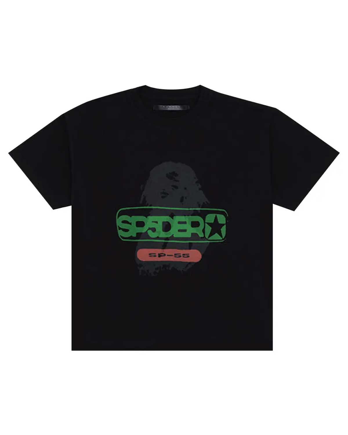 Sp5der Reunion Oversized Tee Black/Green