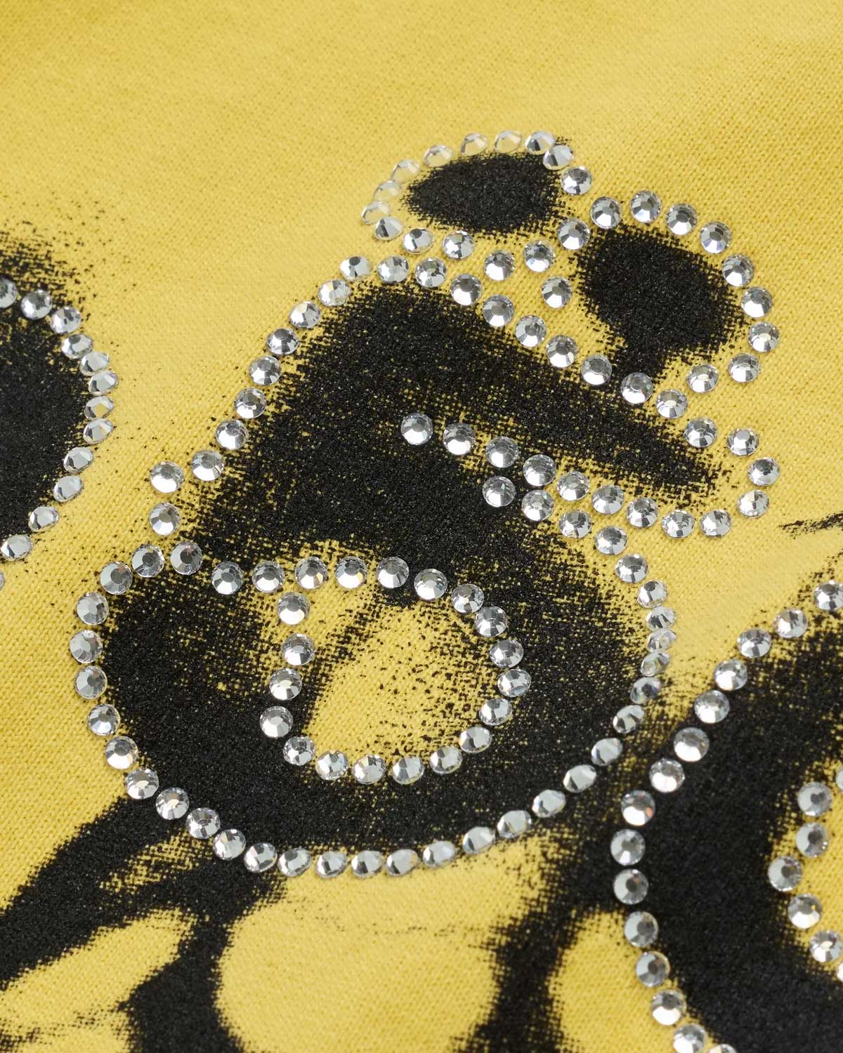Sp5der Scattered OG Web v2 Tee Yellow