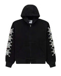 Sp5der Webstone Hooded Denim Work Jacket Black