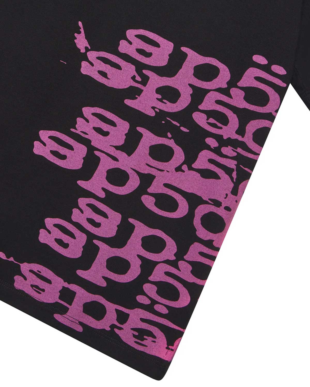 Sp5der Stacked Tee Black
